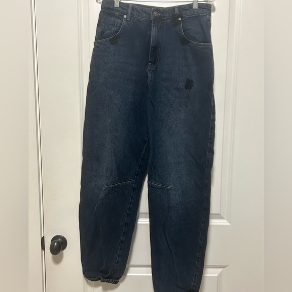 We The Free People Barrel Jeans Augusta  30 Like new​​​​​​​​​​​​​ - Picture 1 of 11
